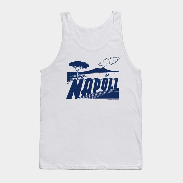 Napoli Postcard Tank Top by ItalianPowerStore